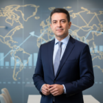 Marcos Troyjo, economista e diplomata, em um ambiente profissional